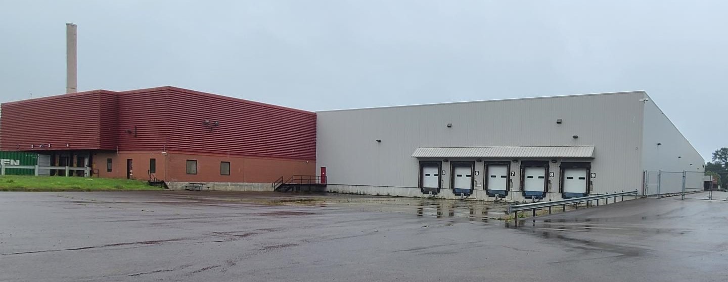 Brockville warehouse facility outdoors